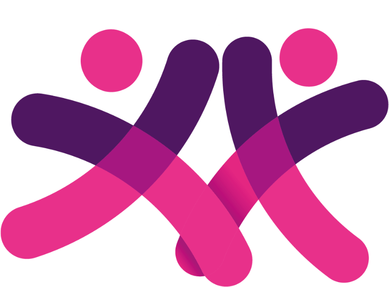 Two Lincolnshire NHS Charity X shaped figures